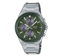 Casio Edifice EFS-S650D-3AEF Ceramic Bezel Green Dial Stainless Steel Solar Watch