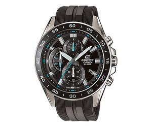 CASIO Edifice EFV-550P-1AVUEF - Silicon Male Quartz Chronograph Black