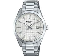 Casio Edifice | EFV160D Series | Date Indicator | Stainless Steel | 100M Water Resistant | Analog Watch | Silver/Silver
