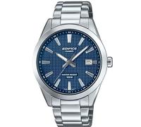 Casio Edifice | EFV160D Series | Date Indicator | Stainless Steel | 100M Water Resistant | Analog Watch | Silver/Blue