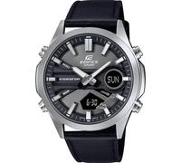 Casio Men Analogue-Digital Quartz Watch with Leather Strap EFV-C120L-8AEF