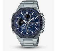 Casio Edifice Mens Blue Chronograph Dual Display Dial ECB-950DB-2AEF