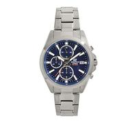 Casio Edifice Mens Silver Watch EFV-560D-2AVUEF Stainless Steel (archived) - One Size