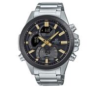 Casio Edifice ECB-30DB-1A9EF Men's Black Dial Stainless Steel Bracelet Watch