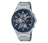Casio Edifice Men's EFS-S650D-2AEF Ceramic Blue Dial Silver-Tone Bracelet Solar Watch