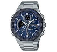 Casio Men's Analogue-Digital Quartz Watch with Stainless Steel Strap ECB-950DB-2AEF