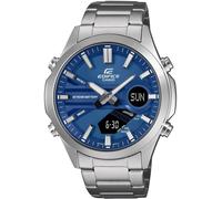 Casio Edifice Mens Silver Watch EFV-C120D-2AEF Stainless Steel - One Size