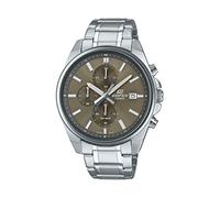 Casio Edifice Men's Stainless Steel Chronograph Date Indicator 43.8mm Watch EFV-610D-3CV