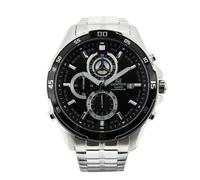 Casio Edifice Silver Men's Watch Metal Bracelet Chronograph EFR-547D-1AVUEF