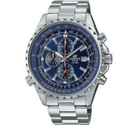 Casio EF-527D-2AVUEF Edifice 44mm Chronograph Quartz Unisex Blue Silver 10 ATM