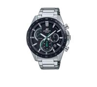 Edifice Men's Silver Chronograph Watch