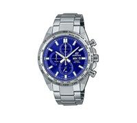Casio EFR-574D-2AVUEF Edifice Silver Men's Chronograph Watch, Silver, Men Ilver