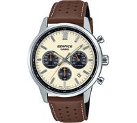 Casio EFR-575L-7AEF Edifice Chronograph 40mm 10ATM Quartz Unisex Cream Silver