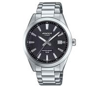 Casio EFV-160D-1AVEF Edifice Analogue Black Dial Silver-Tone Bracelet Watch