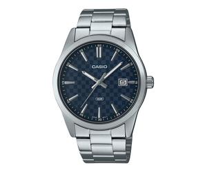 Casio Enticer Analog Stainless Steel Blue Dial Quartz MTP-VD03D-2A Men's Watch