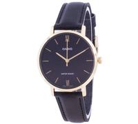 Casio Enticer LTP-VT01GL-1B 30M Leather Strap Quartz Women's Ladies Watch