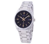 Casio Enticer Quartz MTP-1302D-1A2V 50M Steel Black Dial Dress Men's Watch