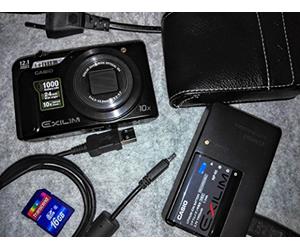 Casio Exilim EX-H10 12.1 Mega Pixel 10x Optical Zoom Digital Camera silver