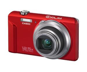 Casio Exilim EX-ZS100 Digital Camera (14 Megapixels, 12.5x Optical Zoom, 6.9 cm (2.7 Inch) Display, Image Stabilised, Red
