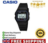 Casio F-91W Digital Watch Black Water Resistant Classic Watch for Men Women