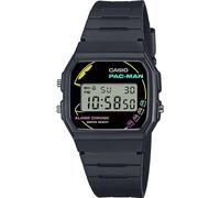 Casio F-91Wpc-1Aer Collection 35Mm Quartz Watch In Black Black One Size