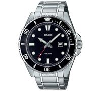 Casio F Collection Men's Dive Watch Steel/Black MDV-107D-1A1VE