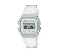 Casio F91W-1 Classic Resin Strap Digital Sport Watch, Clear, Quartz Watch