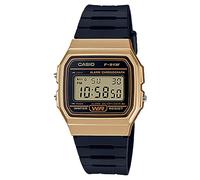 Casio F91W-1 Classic Resin Strap Digital Sport Watch, Gold, Model: F-91WM-9ACF