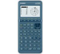 Casio FX-7400GIII Graphic Calculator Cyan Display 21 Battery Operated (W x H x D