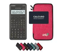 Casio fx-82 MS 2nd edition including a WYNGS protective case in Pink - Basic Set