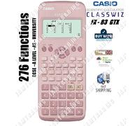 Casio FX-83GTX Scientific Calculator Pink