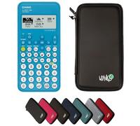 Casio fx-83GTCW+ Blue including a WYNGS protective case in Black - Basic Set