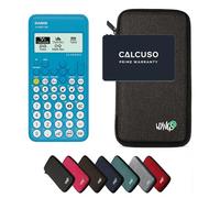 Casio FX-83GTCW Blue including a WYNGS protective case in Dark Grey - Basic Set