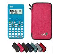 Casio FX-83GTCW Blue including a WYNGS protective case in Pink - Basic Set