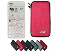 Casio fx-83GTCW+ Grey including a WYNGS protective case in Pink - Basic Set