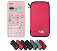 Casio fx-83GTCW+ Pink including a WYNGS protective case in Pink - Basic Set