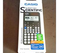 Casio fx-85GT CW+ Scientific Calculator, Solar & Battery Powered, LCD Display