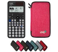 Casio fx-85GTCW+ Black including a WYNGS protective case in Pink - Basic Set