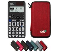 Casio fx-85GTCW+ Black including a WYNGS protective case in Red - Basic Set