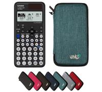 Casio fx-85GTCW+ Black including a WYNGS protective case in Turquoise - Basic Set