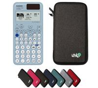 Casio fx-85GTCW+ Blue including a WYNGS protective case in Dark Grey - Basic Set