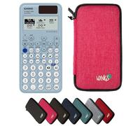 Casio fx-85GTCW+ Blue including a WYNGS protective case in Pink - Basic Set