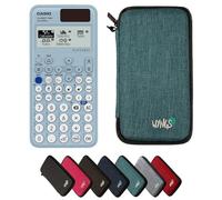 Casio fx-85GTCW+ Blue including a WYNGS protective case in Turquoise - Basic Set