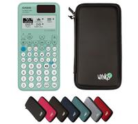 Casio fx-85GTCW+ Green including a WYNGS protective case in Black - Basic Set