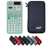 Casio fx-85GTCW+ Green including a WYNGS protective case in Blue - Basic Set