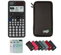 Casio fx-85GTCW+ Scientific Calculator Black (UK Version) including a WYNGS protective case in Black - Basic Set