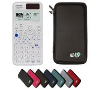 Casio fx-85GTCW+ White including a WYNGS protective case in Black - Basic Set