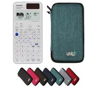 Casio fx-85GTCW+ White including a WYNGS protective case in Turquoise - Basic Set