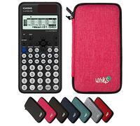 Casio fx-87DE CW including a WYNGS protective case in Pink - Basic Set (German)