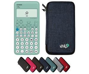 Casio fx-92 Collège including a WYNGS protective case in Blue - Basic Set (French)